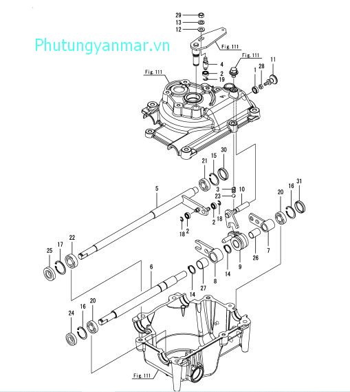 Vỏ hệ thống lái 4